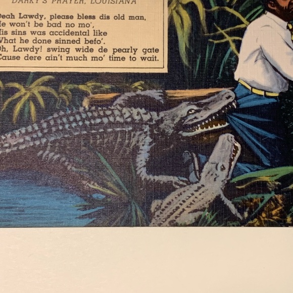 VINTAGE AMERICANA COLLECTIBLE POSTCARD - Picture 16 of 16